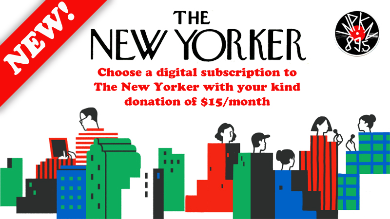 Sustaining membership with The New Yorker Magazine