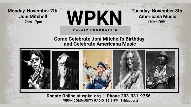 Fundraiser: Joni Mitchell