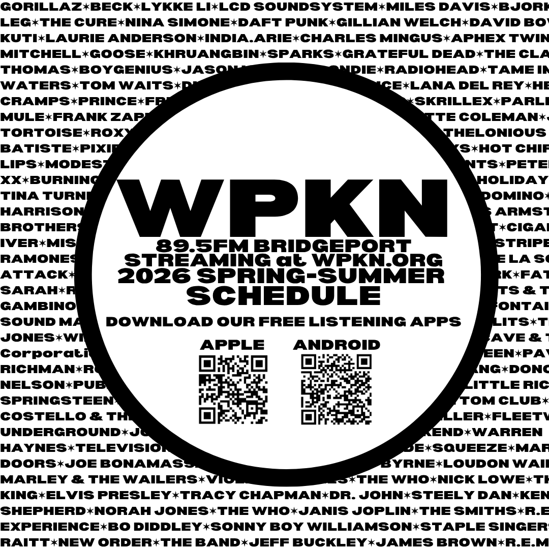 WPKN Spring-Summer 2026 Schedule Square